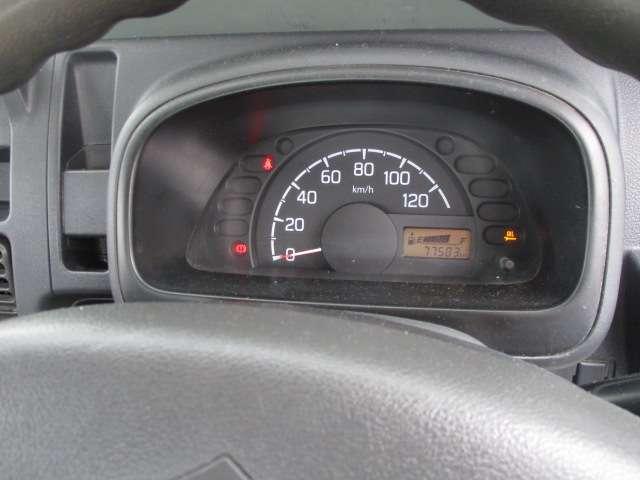 キャリイトラック KCエアコン・パワステ 5速MT エアコン パワステ エアバッグ 3方開き(26枚目)