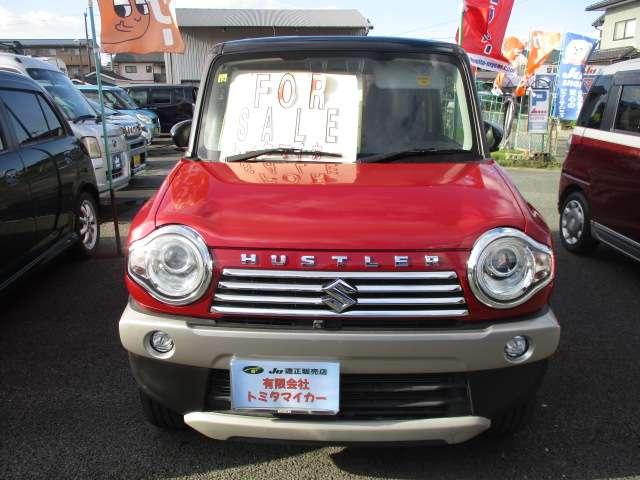 ハスラー JスタイルII 特別仕様車 レーダーブレーキ 全方位カメラ 純正ナビテレビ DVDビデオ CD Bluetooth ETC アルミ シートヒーター(2枚目)