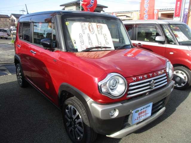 ハスラー JスタイルII 特別仕様車 レーダーブレーキ 全方位カメラ 純正ナビテレビ DVDビデオ CD Bluetooth ETC アルミ シートヒーター(3枚目)