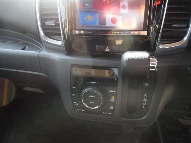 スペーシアカスタム XS インパネオートマ ABS Wエアバッグ 片側パワースライドドアメモリーナビテレビ DVD CD Bluetooth バッグモニター アルミ ETC(11枚目)