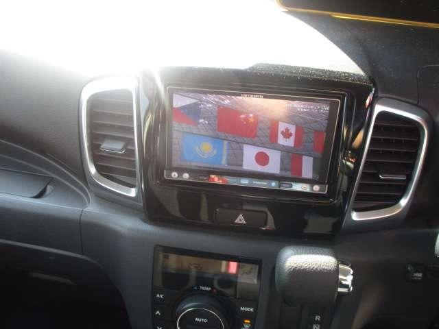 スペーシアカスタム XS インパネオートマ ABS Wエアバッグ 片側パワースライドドアメモリーナビテレビ DVD CD Bluetooth バッグモニター アルミ ETC(23枚目)