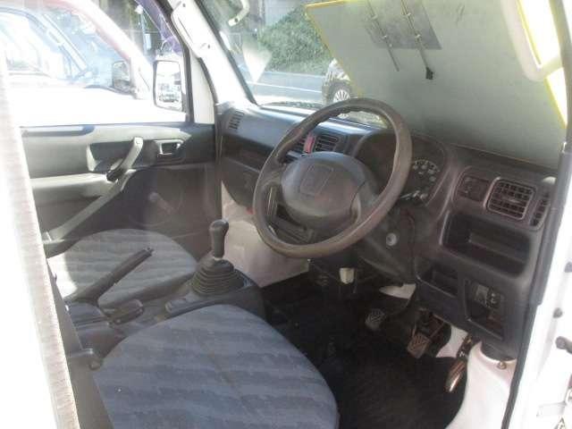 キャリイトラック ダンプ 5速MT 4WD ダンプ エアコン パワステ 車検8年2月 走行56,000キロ(15枚目)