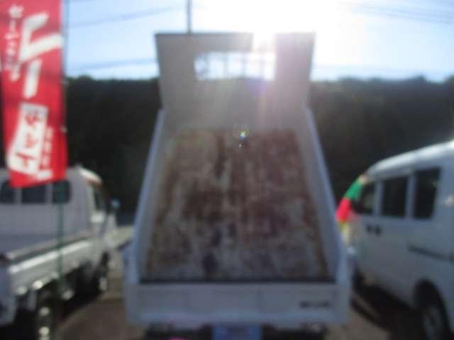 キャリイトラック ダンプ 5速MT 4WD ダンプ エアコン パワステ 車検8年2月 走行56,000キロ(19枚目)