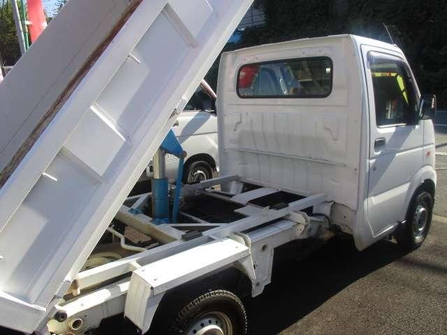 キャリイトラック ダンプ 5速MT 4WD ダンプ エアコン パワステ 車検8年2月 走行56,000キロ(31枚目)
