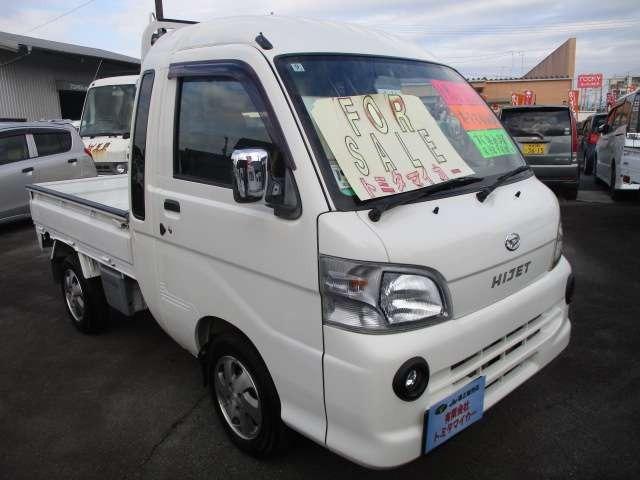 ハイゼットトラック ジャンボ　オートマ　４ＷＤ　エアバッグ　エアコン　パワステ　集中ドアロック　ナビテレビ　ＣＤ　アルミ　タイミングベルト交換済み（3枚目）