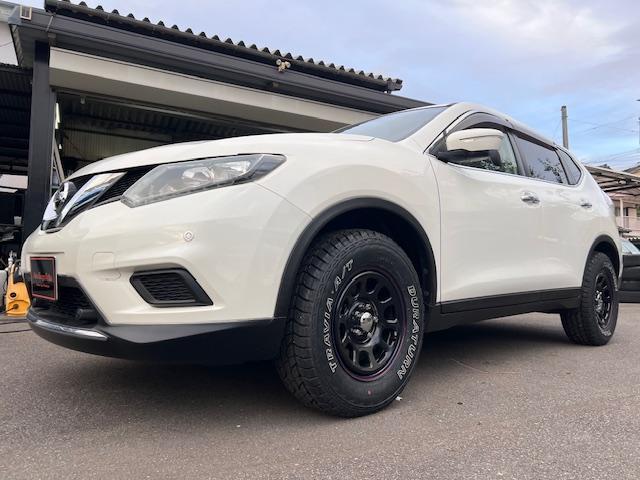 エクストレイル 20X エマージェンシーブレーキパッケージ 新品16インチホイール&タイヤ・シートカバー・純正ナビ・バックカメラ・ETC・スマートキー・シートヒーター・コーナーセンサー・ドライブレコーダー・7人乗り(2枚目)