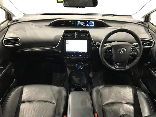 プリウスＰＨＶ Ａプレミアム　Ｂカメラ　ＬＥＤライト　点検記録簿　黒革シート　１００Ｖ電源　ＤＶＤ再生　イモビライザー　ドラレコ　クルコン　ＡＢＳ　アルミ　メディアプレイヤー接続　横滑り　パワーウィンドウ　オートエアコン　パワステ（2枚目）