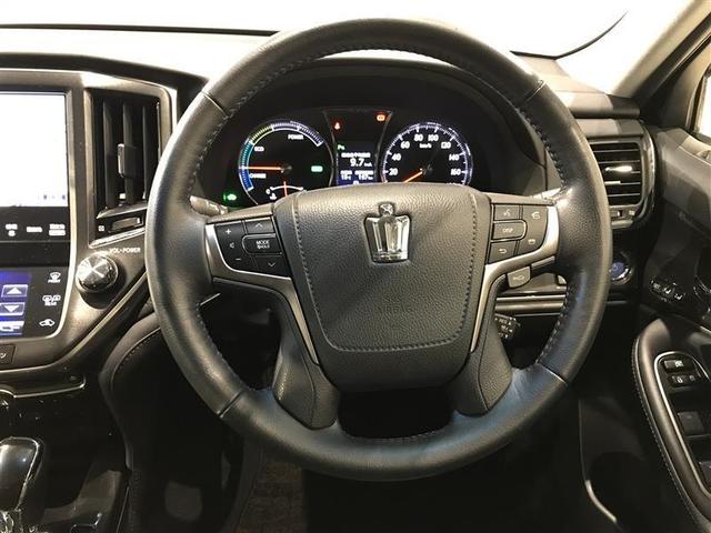 クラウンハイブリッド アスリートＧ　整備記録簿　セキュリティー　インテリジェントクリアランスソナー　ＴＶナビ　メモリーナビ　Ｗエアバック　カーテンエアバック　リアカメラ　クルコン　ＤＶＤ可　スマキー　ＡＵＸ　パワーウィンドウ　エアコン（9枚目）