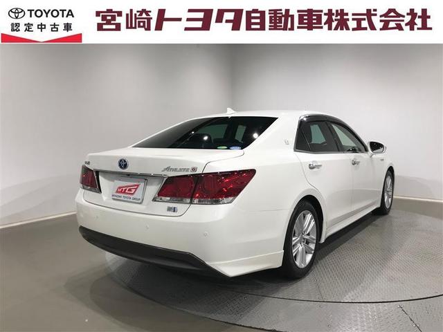 クラウンハイブリッド アスリートＧ　整備記録簿　セキュリティー　インテリジェントクリアランスソナー　ＴＶナビ　メモリーナビ　Ｗエアバック　カーテンエアバック　リアカメラ　クルコン　ＤＶＤ可　スマキー　ＡＵＸ　パワーウィンドウ　エアコン（34枚目）