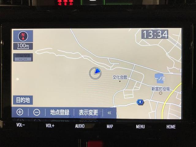 ルーミー カスタムG アイドリング 両側電動SD LEDヘット バックビューモニター 衝突回避ブレーキ 地デジ スマートキー メモリナビ クルーズコントロール DVD ETC ドライブレコーダー オートエアコン ナビ&TV(8枚目)