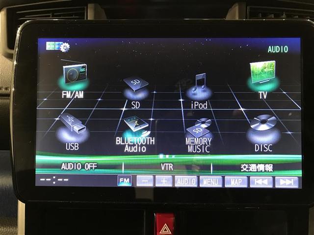 ルーミー カスタムＧ　アイドリング　両側電動ＳＤ　ＬＥＤヘット　バックビューモニター　衝突回避ブレーキ　地デジ　スマートキー　メモリナビ　クルーズコントロール　点検記録簿　ＤＶＤ　オートエアコン　アルミホイール　ナビ＆ＴＶ（6枚目）