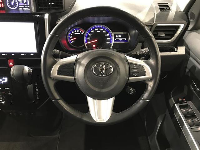 ルーミー カスタムG アイドリング 両側電動SD LEDヘット バックビューモニター 衝突回避ブレーキ 地デジ スマートキー メモリナビ クルーズコントロール 点検記録簿 DVD ETC オートエアコン アルミホイール(9枚目)