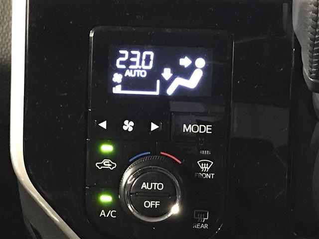 ルーミー カスタムG アイドリング 両側電動SD LEDヘット バックビューモニター 衝突回避ブレーキ 地デジ スマートキー メモリナビ クルーズコントロール 点検記録簿 DVD ETC オートエアコン アルミホイール(17枚目)