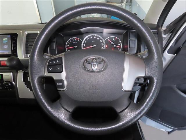 レジアスエースバン ロングスーパーＧＬ　ナビ＆ＴＶ　リアクーラー　盗難防止システム　地デジ　運転席エアバッグ　ＬＥＤヘッドランプ　キーレスリモコン　メモリーナビ　ＤＶＤ再生　エアコン　パワーウインドウ　ＥＴＣ　バックカメラ　ＡＢＳ（6枚目）