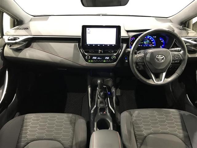 カローラスポーツ Ｇ　Ｚ　バックガイドモニター　盗難防止システム　ＤＶＤ再生可能　横滑り防止　インテリキー　クルーズＣ　カーテンエアバッグ　ドラレコ　地デジ　エアコン　ＡＢＳ　アルミホイール　ＬＥＤライト　ＥＴＣ車載器　記録簿（2枚目）