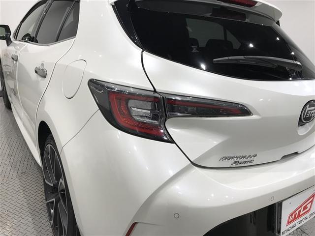 カローラスポーツ Ｇ　Ｚ　バックガイドモニター　盗難防止システム　ＤＶＤ再生可能　横滑り防止　インテリキー　クルーズＣ　カーテンエアバッグ　ドラレコ　地デジ　エアコン　ＡＢＳ　アルミホイール　ＬＥＤライト　ＥＴＣ車載器　記録簿（34枚目）