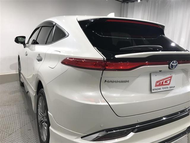 ハリアーハイブリッド Z アルミホイル リヤカメラ ドライブレコーダ 記録簿有 電動パワーシート ムーンルーフ Aクルコン フルセグテレビ AUX LEDライト エアロ 盗難防止装置 横滑り防止機能 ナビTV キーレス ABS(36枚目)