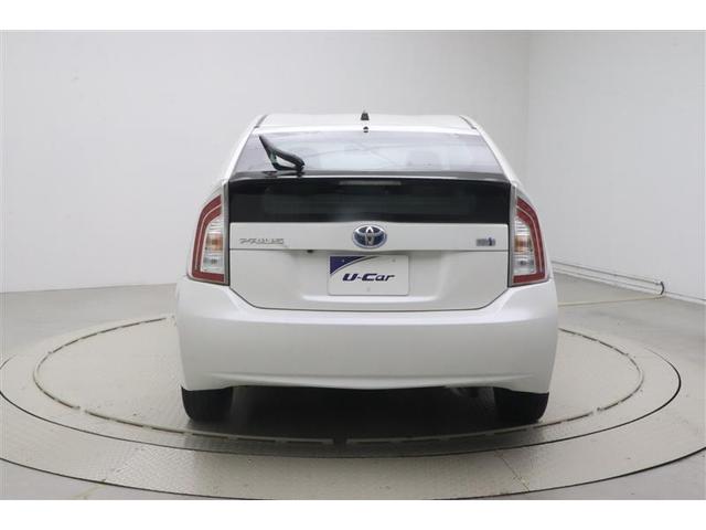 プリウス Ｓ　Ｂモニタ－　ＡＵＸ接続可　インテリキー　デュアルエアバック　エアＢ　イモビライザー　ナビＴＶ　ＡＵＴＯエアコン　横スベリ防止　アルミホイール　ＥＴＣ装備　ＡＢＳ　サイドエアバッグ　パワーステアリング（5枚目）