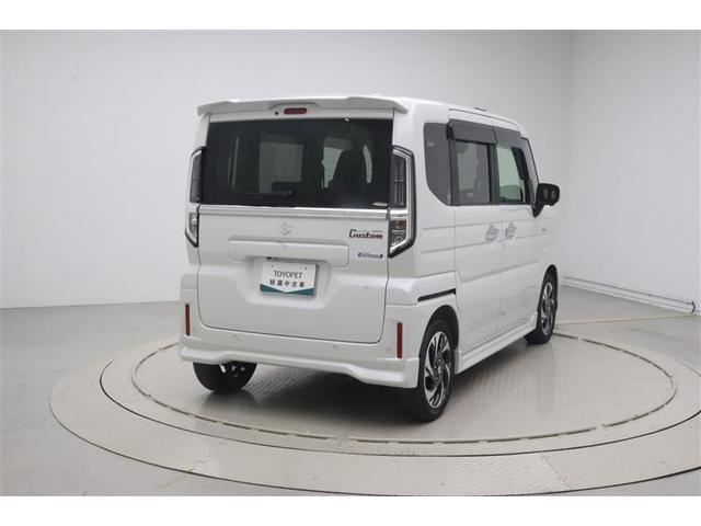 スペーシアカスタム ハイブリッドXS サイドカーテンエアバック 盗難警報装置 運転席エアバッグ 両側電動パワースライドドア 地デジ LEDヘッドライト アイドリングS スマートキー ベンチシート 横滑り防止装置 オートクルーズコントロール(4枚目)