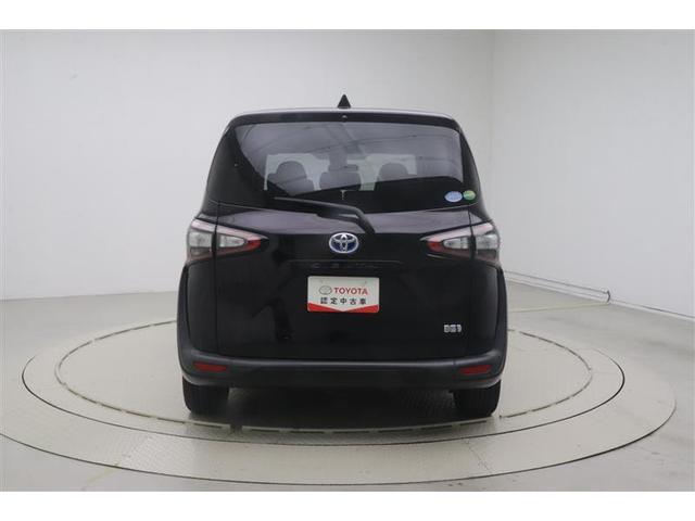 シエンタ ハイブリッドG クエロ 点検記録簿 地デジTV 盗難防止 横滑り防止 LEDライト スマートキー ETC バックモニタ DVD オ-トエアコン AUX メモリ-ナビ エアバッグ AW 3列シート ナビ&TV ABS(5枚目)