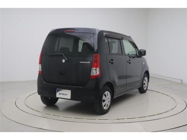 ワゴンＲ ＦＸ　ワンセグテレビ　キーレスエントリーシステム　運転席助手席エアバック　イモビライザ　メモリナビ　エアバック　パワステ　ベンチシート車　オ－トエアコン　ＡＢＳ　ナビ・ＴＶ　パワーウィンドゥ（4枚目）