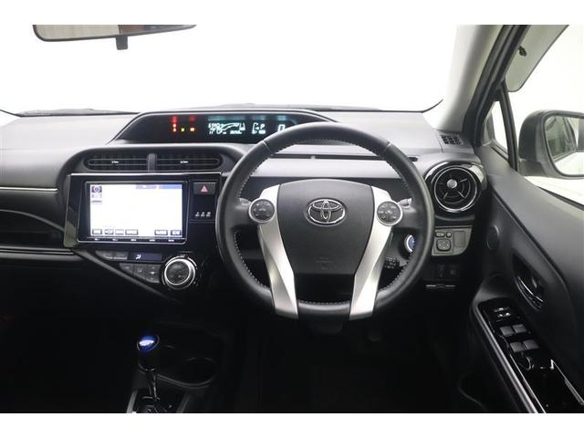 アクア Ｇブラックソフトレザーセレクション　Ｗエアバッグ　スマ－トキ－　ＬＥＤ　ナビＴＶ　イモビ　地デジテレビ　整備記録簿　Ｒカメラ　クルーズコントロール　ドライブレコーダー　ＡＵＴＯエアコン　ＤＶＤ再生機能　ＥＳＣ　ＥＴＣ　キーレス　ＰＳ（10枚目）