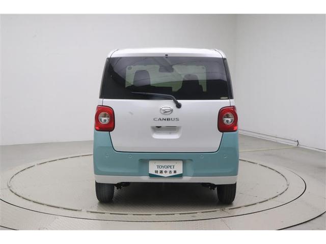 ムーヴキャンバス ストライプスＧ　アイドルストップ　ナビＴＶ　Ｂカメラ　パワーウインドウ　フルセグＴＶ　セキュリティアラーム　スマートキープッシュスタート　カーテンエアバック　キーフリーキー　ＬＥＤライト　ベンチシート　ＰＳ　ＡＢＳ（5枚目）