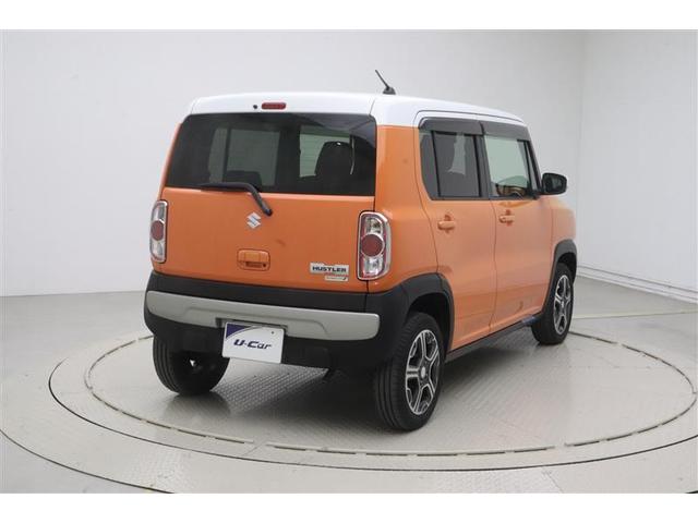 ハスラー Ｘ　スマキー　ＥＴＣ付　セキュリティアラーム　ＷＳＲＳ　リモコンキー　運転席エアバッグ　エアコン　パワステ　メンテナンスノート　ベンチシート　アルミ　ＡＢＳ　アイストップ　パワーウインド　ＶＳＡ（4枚目）