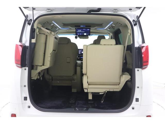 アルファードハイブリッド エグゼクティブラウンジＳ　１オナ　ＬＥＤランプ　サンルーフ　ダブルエアコン　レザーシート　４ＷＤ　アルミ　ミュージックプレイヤー接続可　ＤＶＤプレーヤー　ＥＴＣ　ドラレコ　クルーズコントロール　スマートキー　電動シート　ＰＷ（35枚目）
