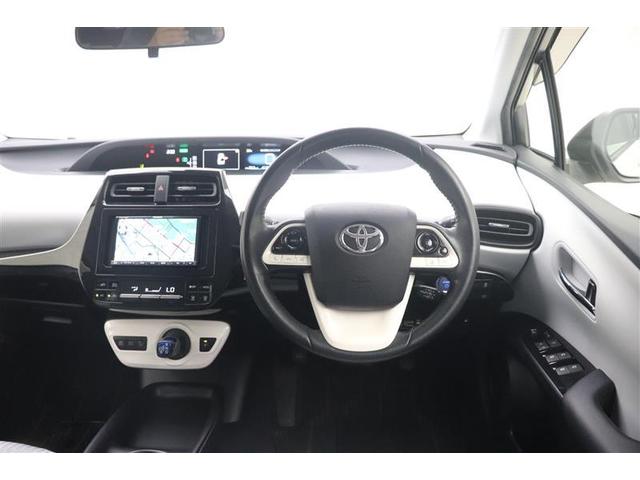 プリウス Ｓ　ＤＶＤ視聴可能　ＬＥＤヘット　地デジテレビ　盗難防止システム　スマキー　ＡＣ　ナビ＆ＴＶ　横滑り防止システム　バックガイドモニター　ＥＴＣ車載器　アルミホイール　運転席パワーウィンドウ　整備点検記録簿（8枚目）