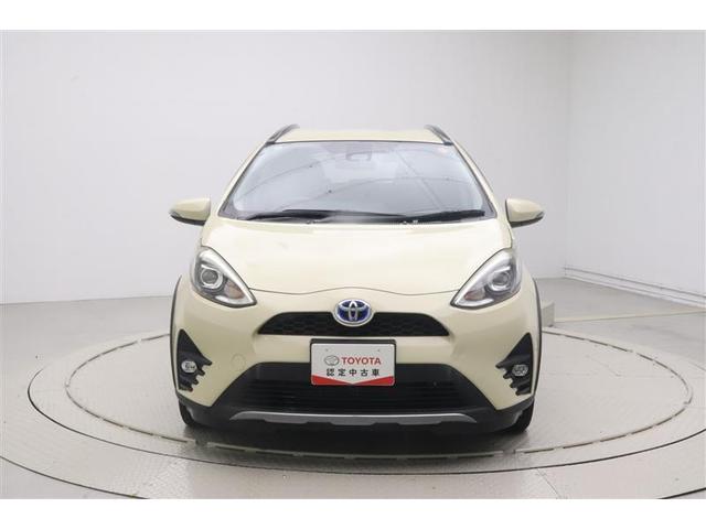 アクア クロスオーバー　メディアプレイヤー接続　Ｂカメラ　地デジ　イモビライザー　ナビＴＶ　エアコン　ＬＥＤ　ＥＳＣ　記録簿　ドライブレコーダー　アルミホイール　キーフリー　ＤＶＤ再生可　ＥＴＣ　パワーステアリング　ＡＢＳ（2枚目）