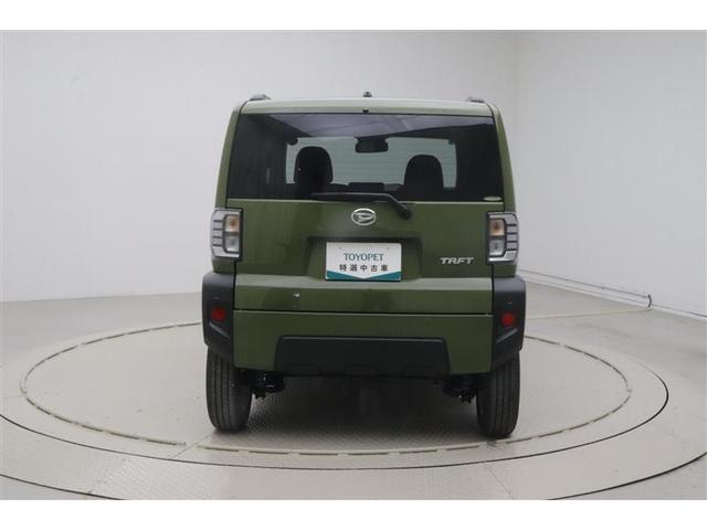 タフト Ｇ　運転席助手席エアバッグ　被害軽減ブレーキ　Ｉストップ　リアカメラ　メモリナビ　スマートキー＆プッシュスタート　横滑り防止　フルセグ地デジＴＶ　ナビＴＶ　サイドエアバッグ　盗難防止システム　ＡＵＸ（5枚目）