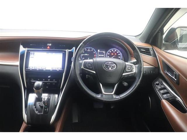 ハリアー プレミアム　エアロ付　大型サンルーフ　カーテンエアバッグ　クルーズＣ　記録簿あり　Ｂカメラ　電動パワーシート　ＬＥＤライト　メモリナビ　横滑り防止機能　オートエアコン　Ａストップ　エアバッグ　ＡＷ　ＤＶＤ再生可（8枚目）