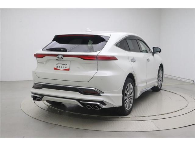 ハリアー Ｚ　レザーパッケージ　スマキ　エアロ　追突防止　フルセグテレビ　ＡＣ１００Ｖ　バックモニター　ドラレコ付　本革シート　アルミ　横滑り防止機能　Ｐシート　整備記録簿　オートクルーズコントロール　ＡＵＸ　ＬＥＤヘッドライト（4枚目）