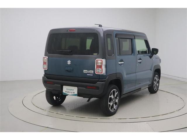 ハスラー ハイブリッドＸ　ＴＶ＆ナビ　リヤカメラ　アイドルストップ　キーレスエントリー　運転席エアバッグ　セキュリティアラーム　ＬＥＤライト　スマ－トキ－　パワーウインドウ　ＡＷ　ＡＡＣ　ＤＶＤ再生　サイドエアバッグ　ＥＳＣ（4枚目）