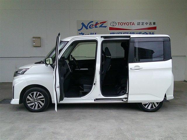 ルーミー カスタムＧ　アイドリング　両側電動ＳＤ　ＬＥＤヘット　バックビューモニター　衝突回避ブレーキ　地デジ　スマートキー　メモリナビ　クルーズコントロール　点検記録簿　ＥＴＣ　ドライブレコーダー　オートエアコン　ＡＢＳ（3枚目）