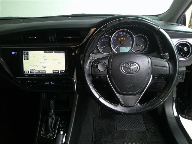 オーリス １５０Ｘ　記録簿付き　スマートキー・プッシュスタート　キーフリーシステム　デュアルエアバッグ　ＥＴＣ車載器　バックモニター　ＤＶＤ再生　メモリーナビ　ナビ＆ＴＶ　オートエアコン　ＡＢＳ　盗難防止システム　ＥＳＣ（4枚目）