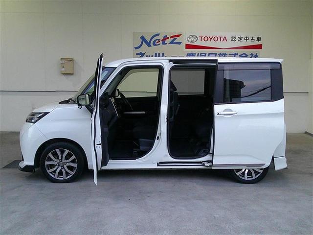 タンク カスタムＧ－Ｔ　スマキ－　地上デジタル　アルミホイル　踏み間違い防止装置　両側電動ドア　ＬＥＤヘッドライト　クルコン　リアカメラ　横滑り防止装置　ＥＴＣ　ウォークスルー　キーレス　ドライブレコーダー　ＴＶナビ　ＤＶＤ（3枚目）