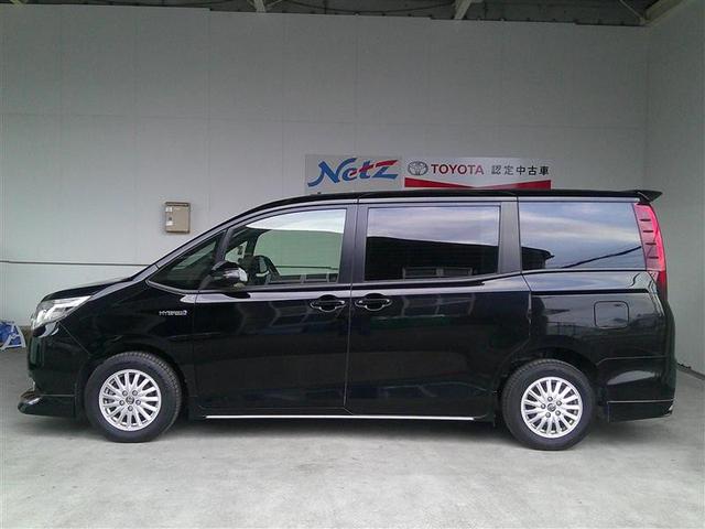 ノア ハイブリッドＧ　Ｒカメラ　エアロ　スマートキー＆プッシュスタート　ＬＥＤへッドライト　地デジ　イモビライザー　記録簿有　Ｗエアコン　パワーウインドウ　アルミ　クルコン　エアバッグ　横滑り防止　ＤＶＤ再生機能　パワステ（2枚目）