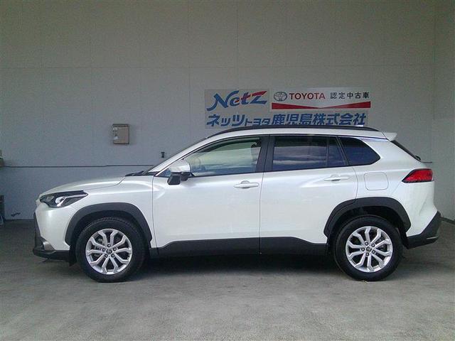 カローラクロス ハイブリッド　Ｓ　ＬＥＤライト　フルセグＴＶ　アルミホイール　クルーズコントロール　スマートキー　ＥＴＣ　イモビ　メモリーナビ　ドラレコ　リヤカメラ　衝突防止ブレーキ（2枚目）