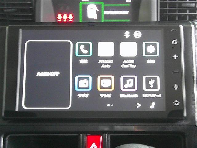 ルーミー Ｇ　Ｗ電動ドア　地デジフルセグＴＶ　フルオートエアコン　スマキー　ＥＳＣ　テレビ　アイドルストップ　助手席エアバッグ　運転席エアバッグ　ＬＥＤヘッドライト　キーレスエントリー　パワーステアリング　ＡＵＸ（6枚目）