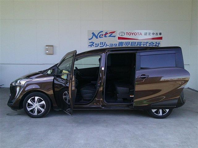 シエンタ Ｇ　クエロ　バックモニタ　ブレーキサポート　運転席エアバッグ　点検記録簿　両側ＰＳＤ　地デジ　ＬＥＤランプ　キーフリー　ウォークスルー　メモリ－ナビ　ＴＶナビ　ＡＢＳ　パワーウィンドウ　スマートキ　Ｗエアバック（3枚目）
