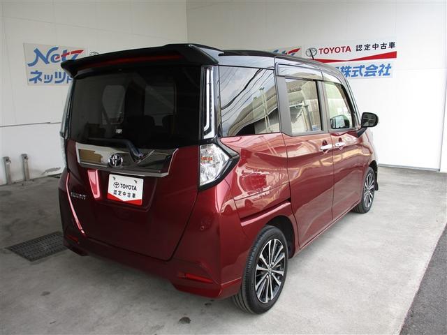 ルーミー カスタムＧ－Ｔ　Ｉストップ　Ｂカメラ　ドライブレコーダ　記録簿有　ＴＶ　Ａクルコン　ＬＥＤへッドライト　エアコン　スマキー　エアバック　Ｗエアバック　キーフリー　ＥＴＣ付　イモビ　横滑り防止機能　アルミホイール（4枚目）