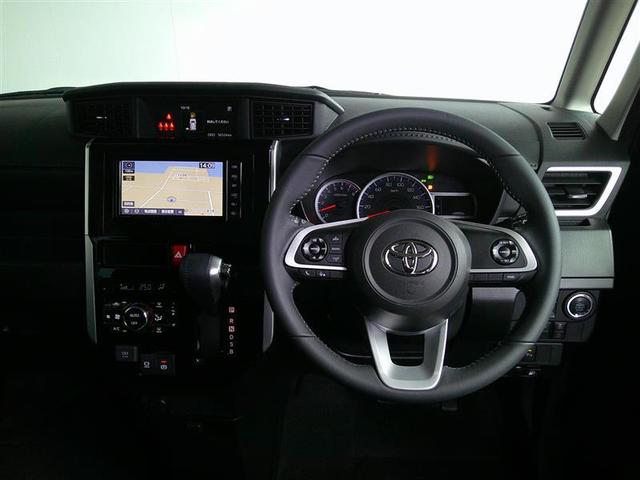 ルーミー カスタムG アイドリング 両側電動SD LEDヘット バックビューモニター 衝突回避ブレーキ 地デジ スマートキー メモリナビ クルーズコントロール 点検記録簿 DVD ETC オートエアコン アルミホイール(5枚目)