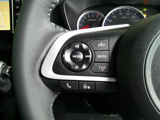 ルーミー カスタムG アイドリング 両側電動SD LEDヘット バックビューモニター 衝突回避ブレーキ 地デジ スマートキー メモリナビ クルーズコントロール 点検記録簿 DVD ETC オートエアコン アルミホイール(9枚目)