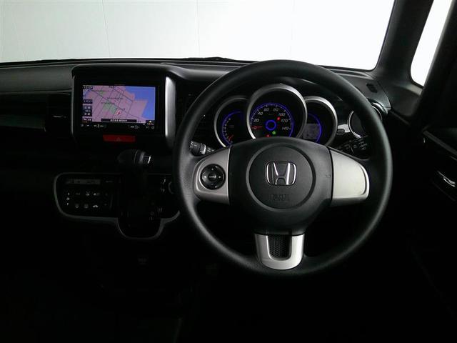 Ｎ－ＢＯＸカスタム Ｇ　ＳＳパッケージ　両側パワ－スライドドア　ＴＶナビ　整備記録簿　スマ－トキ－　アルミホイール　Ｂカメ　ＥＴＣ付き　エアコン　ＥＳＣ　盗難防止システム　パワーウィンドウ　運転席助手席エアバッグ　ＤＶＤ　メモリーナビ（5枚目）