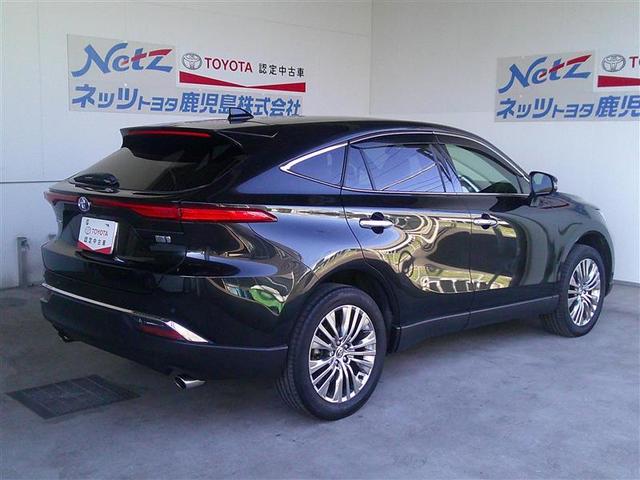 ハリアーハイブリッド Ｚ　地上デジタル　衝突被害軽減　サイドエアバッグ　ＬＥＤランプ　Ｂモニタ　クルコン　ナビＴＶ　横滑り防止装置　スマートキー　盗難防止システム　ＡＢＳ　アルミ　ＥＴＣ付　エアバッグ　ＡＡＣ　キーレス　ＡＵＸ（3枚目）