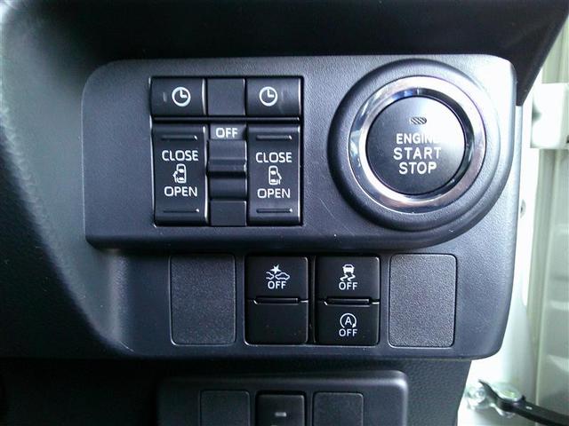 ルーミー カスタムＧ　アイドリング　両側電動ＳＤ　ＬＥＤヘット　バックビューモニター　衝突回避ブレーキ　ＴＶ　地デジ　スマートキー　クルーズコントロール　点検記録簿　ＥＴＣ　ドライブレコーダー　オートエアコン　ＡＢＳ　ＰＷ（12枚目）