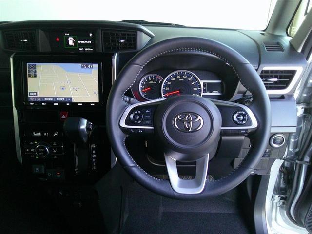 ルーミー カスタムＧ　バックモニタ　横滑り防止システム　運転席助手席エアバック　障害物ソナー　左右電動スライドドア　スマ－トキ－　Ａ－ＳＴＯＰ　エアバック　エアコン　ＬＥＤライト　キーフリー　フルセグテレビ　イモビ　ＰＳ（5枚目）