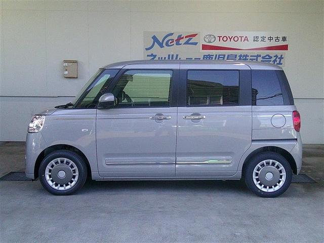 ムーヴキャンバス セオリーＧ　誤発進抑制機能　イモビライザ　ＬＥＤライト　バックモニター　ＴＶ　地デジ　横滑り防止　エアコン　エアバック　ベンチシート　フリーキー　サイドエアバッグ　パワステ　ＡＢＳ　ミュージックプレイヤー接続可（2枚目）